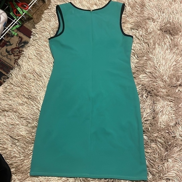 YA Los Angeles Bodycon Sleeveless‎ Green Dress Size Large - Picture 9 of 10